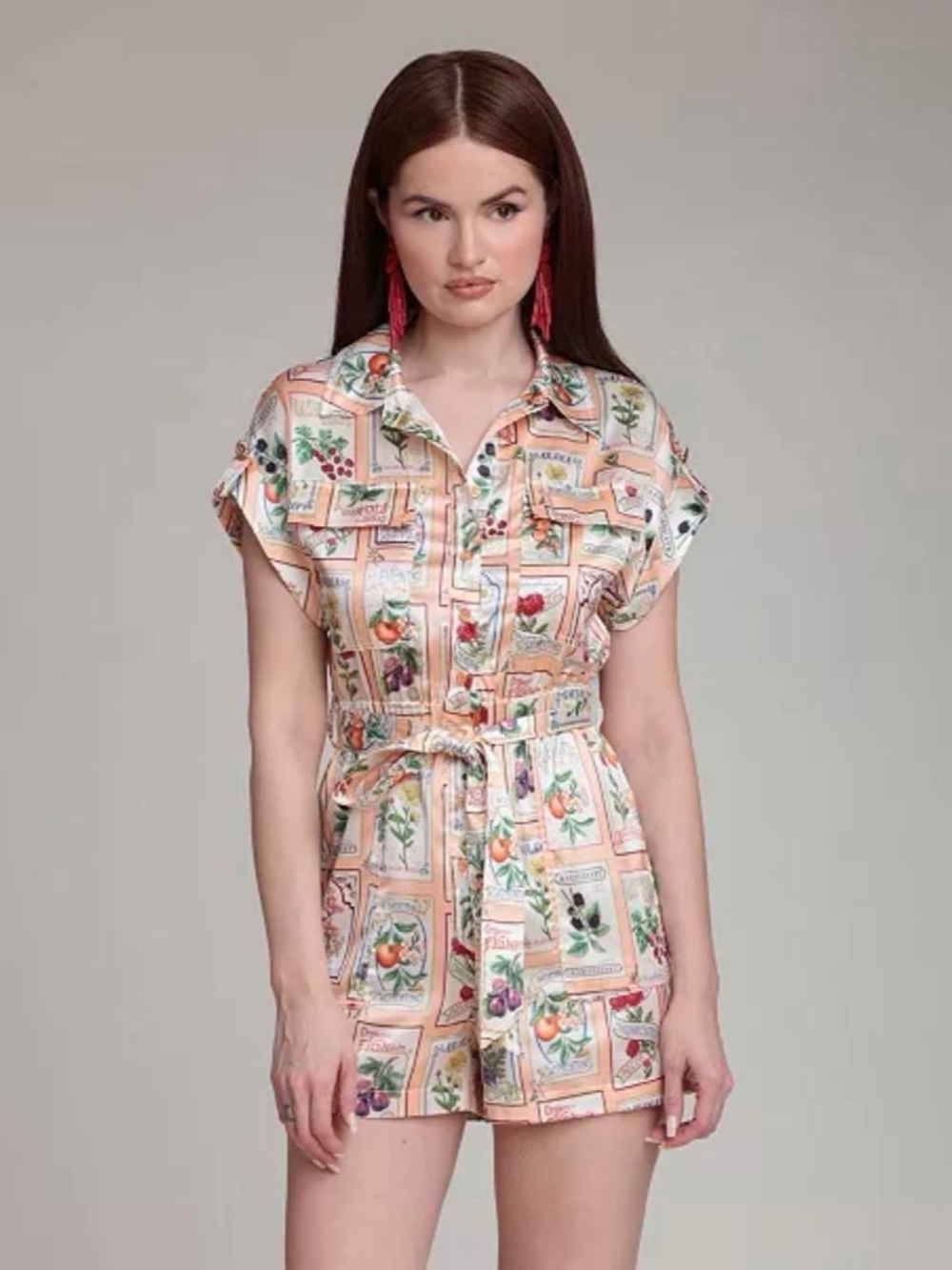 Avec Les Filles NWT short sleeve romper - Picture 2 of 7